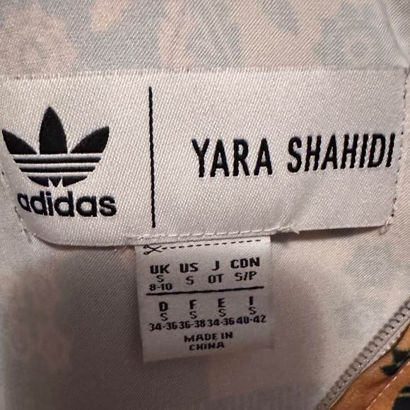 RARE❤️🔥Adidas x YARA SHAHIDI SATIN TRACK JACKET UNISEX Small - Picture 8 of 14